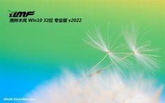 雨林木风win10最新32位专用正式版v2021.12